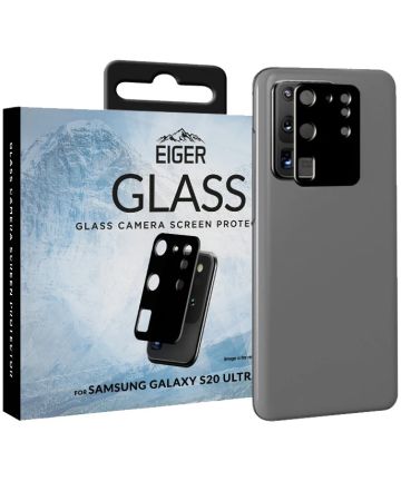 Eiger Samsung Galaxy S20 Ultra Camera Protector Tempered Glass 2.5D Screen Protectors