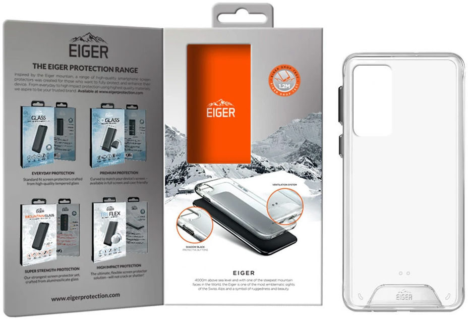Eiger Glacier Series Huawei P40 Hoesje Transparant afbeelding 3