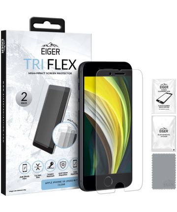 Eiger Tri Flex Folie iPhone SE 2020 / 2022 / 8 / 7 Screen Protector Screen Protectors