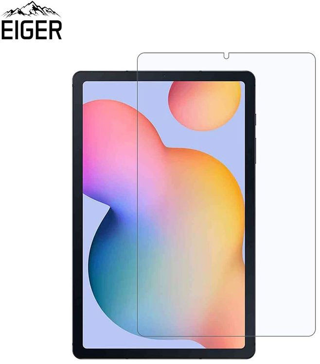 Eiger Samsung Galaxy Tab S6 Lite Tempered Glass Case Friendly Plat afbeelding 3
