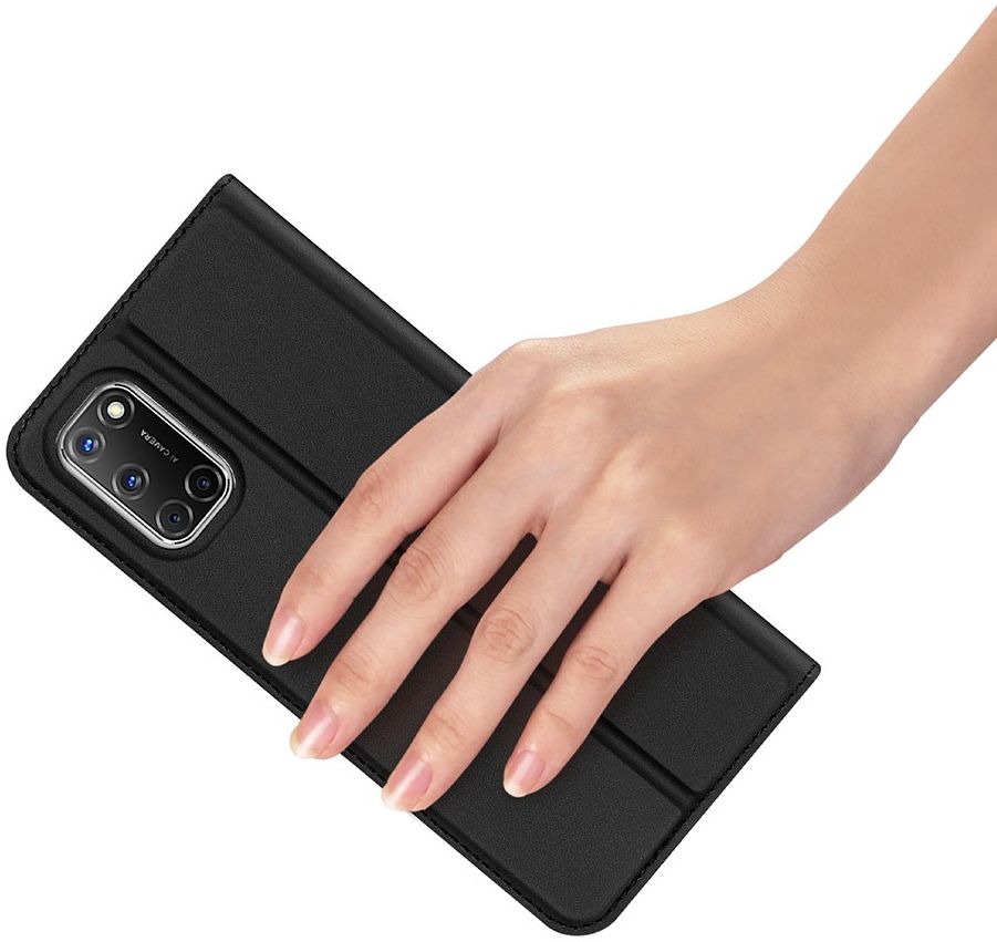 Dux Ducis Skin Pro Series Oppo A52/A72 Book Case Hoesje Zwart afbeelding 8