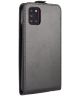 Samsung Galaxy A31 Hoesje Verticale Flip Portemonnee Book Case Zwart