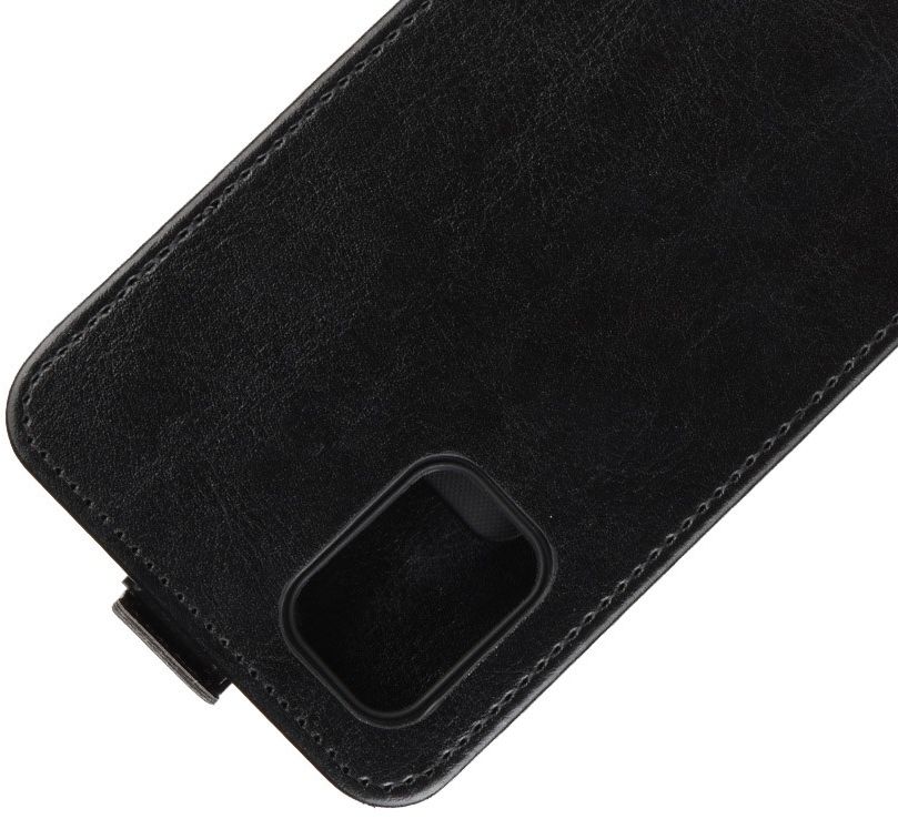 Samsung Galaxy A31 Hoesje Verticale Flip Portemonnee Book Case Zwart afbeelding 7
