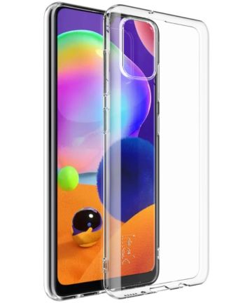 IMAK Series Samsung Galaxy A31 Hoesje Flexibel en Dun TPU Transparant Hoesjes
