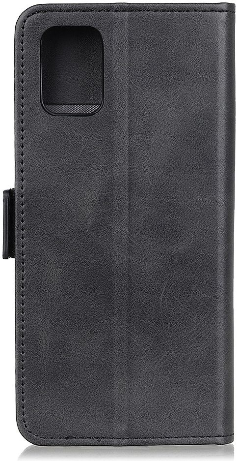 OPPO A52 / A72 Hoesje Portemonnee Kunstleer Book Case Zwart afbeelding 3
