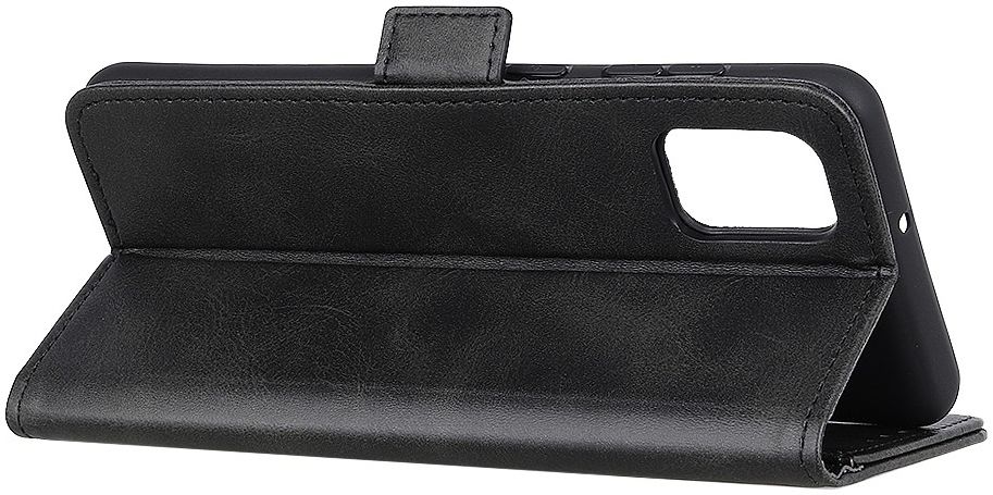OPPO A52 / A72 Hoesje Portemonnee Kunstleer Book Case Zwart afbeelding 5