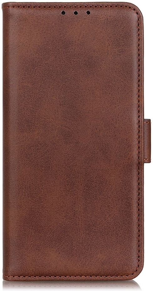 OPPO A52 / A72 Hoesje Portemonnee Kunstleer Book Case Coffee afbeelding 2