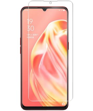 Oppo A91 Screenprotector 2.5D Arc Edge Tempered Glass Screen Protectors