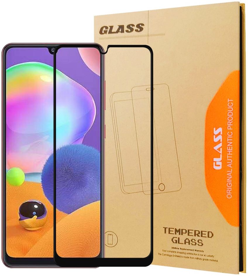 Samsung Galaxy A31/A32 4G Screenprotector 2.5D Arc Edge Tempered Glass afbeelding 1