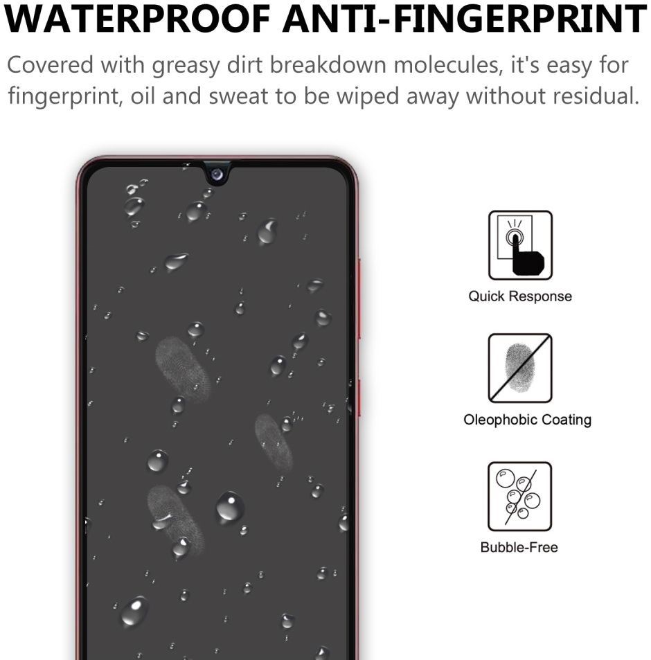 Samsung Galaxy A31/A32 4G Screenprotector 2.5D Arc Edge Tempered Glass afbeelding 8