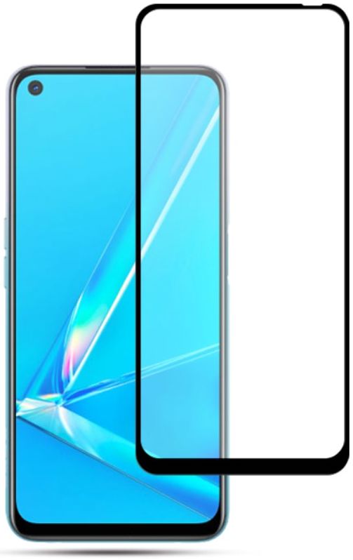 Oppo A52/A72 Volledig Dekkende Tempered Glass Screen Protector afbeelding 1