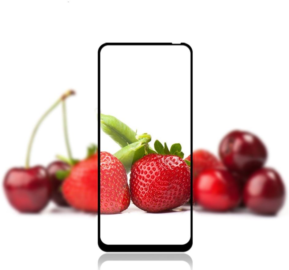 Oppo A52/A72 Volledig Dekkende Tempered Glass Screen Protector afbeelding 3