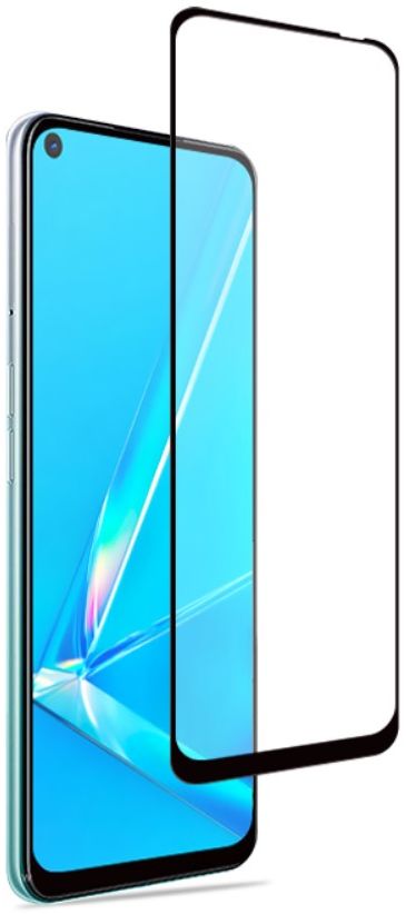 Oppo A52/A72 Volledig Dekkende Tempered Glass Screen Protector afbeelding 4