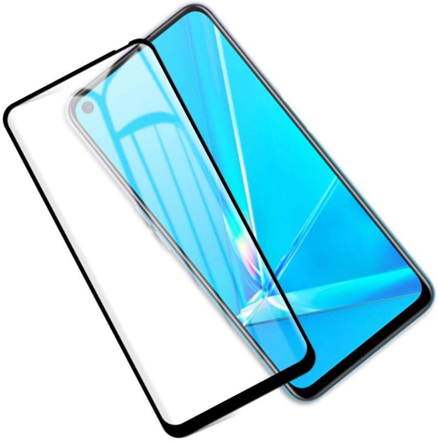 Oppo A52/A72 Volledig Dekkende Tempered Glass Screen Protector afbeelding 7