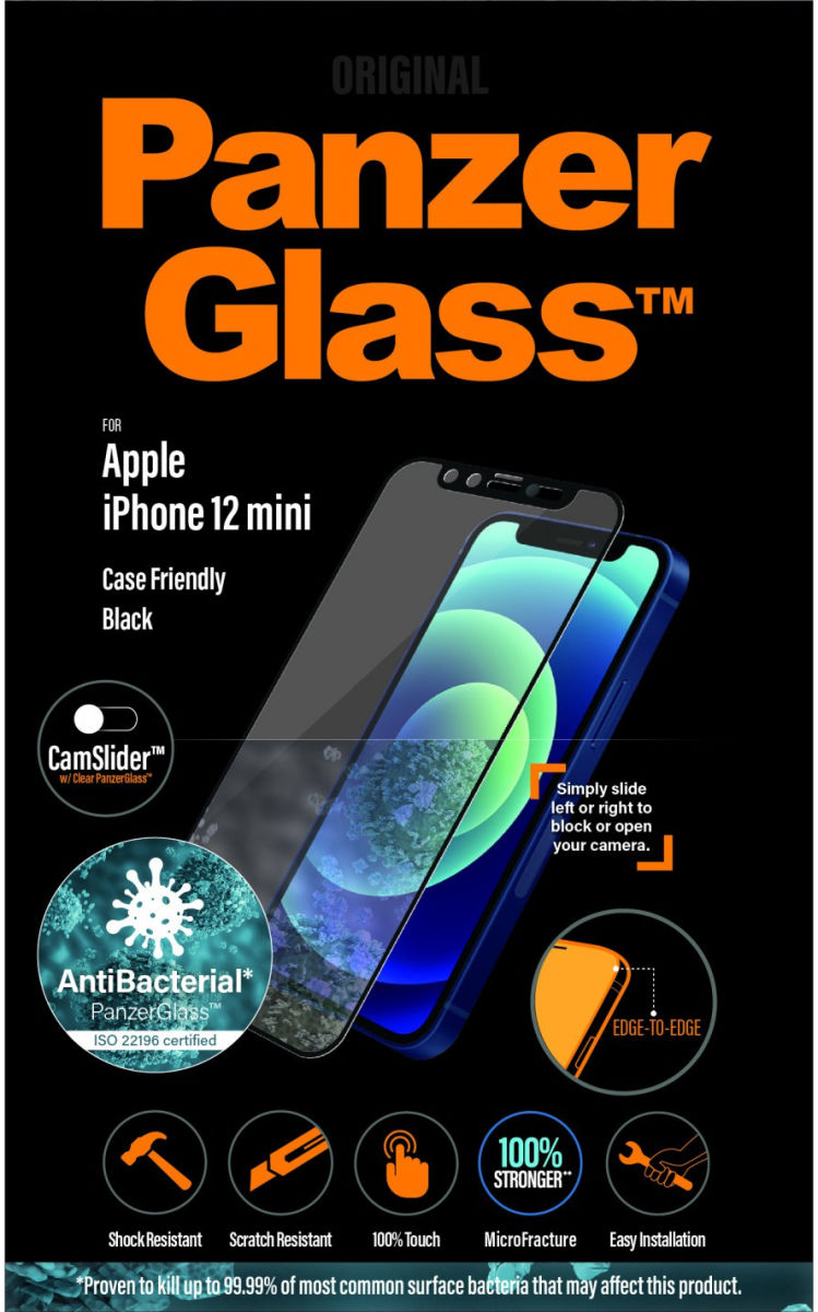 PanzerGlass Camslider CF Glass Apple iPhone 12 Mini afbeelding 1