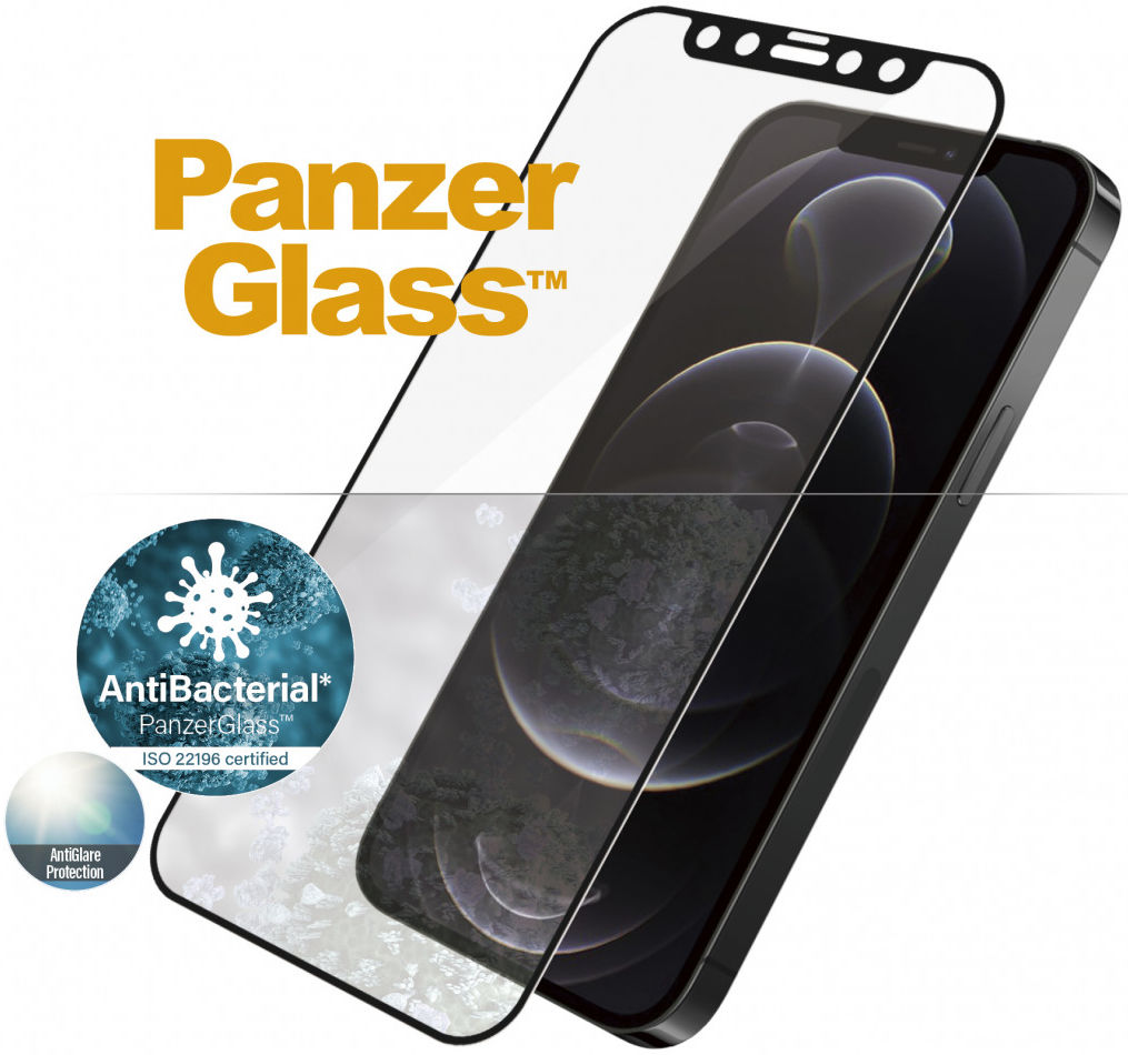 PanzerGlass iPhone 12/12 Pro Case Friendly Anti-Glare Screen Protector afbeelding 2
