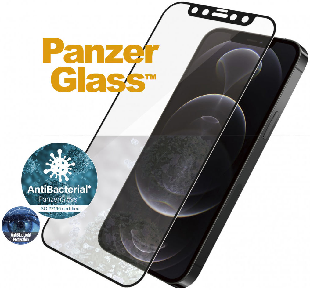 PanzerGlass iPhone 12/12 Pro Anti-Bluelight Full Cover Screenprotector afbeelding 2