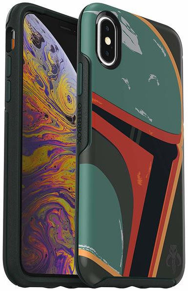 OtterBox Symmetry Case Disney iPhone X/XS Boba Fett afbeelding 1