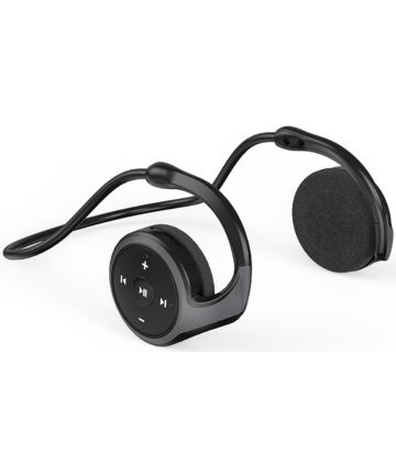 Bluetooth Earhook MicroSD Draadloze Oordopjes - Zwart Headsets