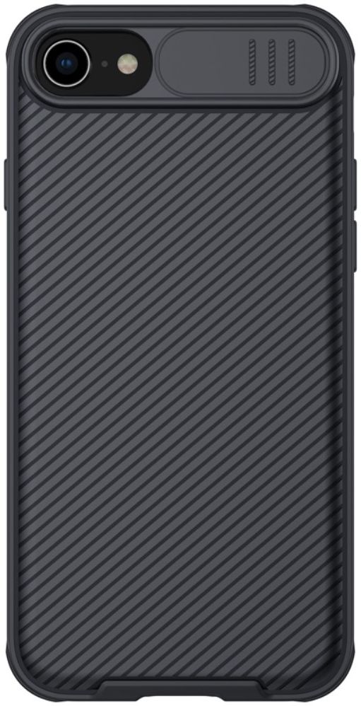 Nillkin CamShield Apple iPhone SE 2020 Hoesje met Camera Slider Zwart afbeelding 2