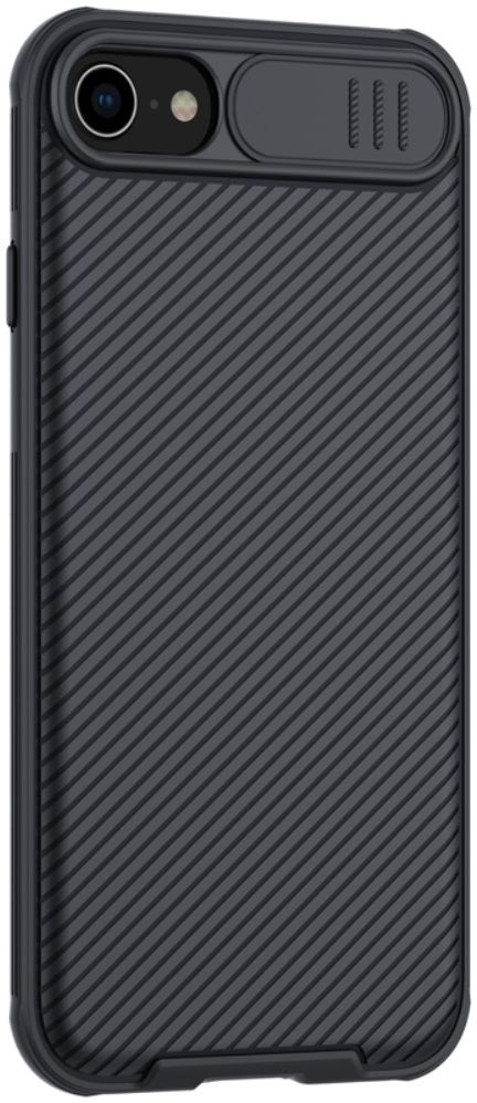 Nillkin CamShield Apple iPhone SE 2020 Hoesje met Camera Slider Zwart afbeelding 5