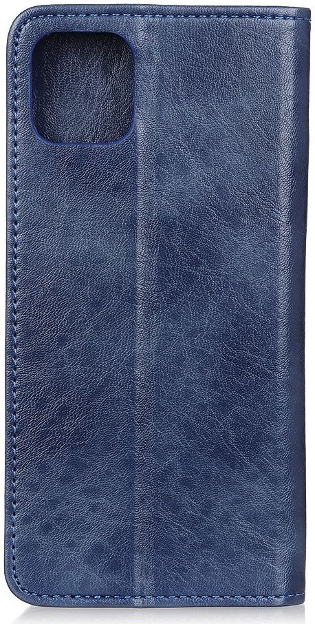 Apple iPhone 12 / 12 Pro Hoesje Portemonnee Splitleer Blauw afbeelding 3