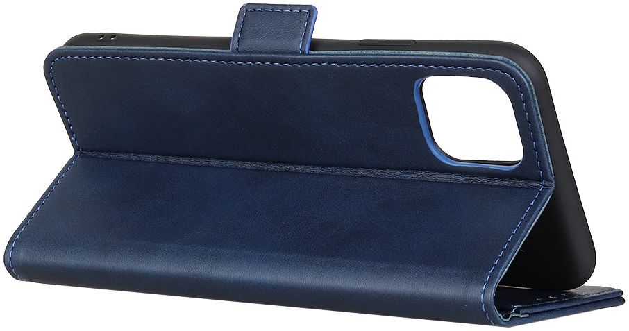 Apple iPhone 12 / 12 Pro Hoesje Portemonnee Book Case Blauw afbeelding 3