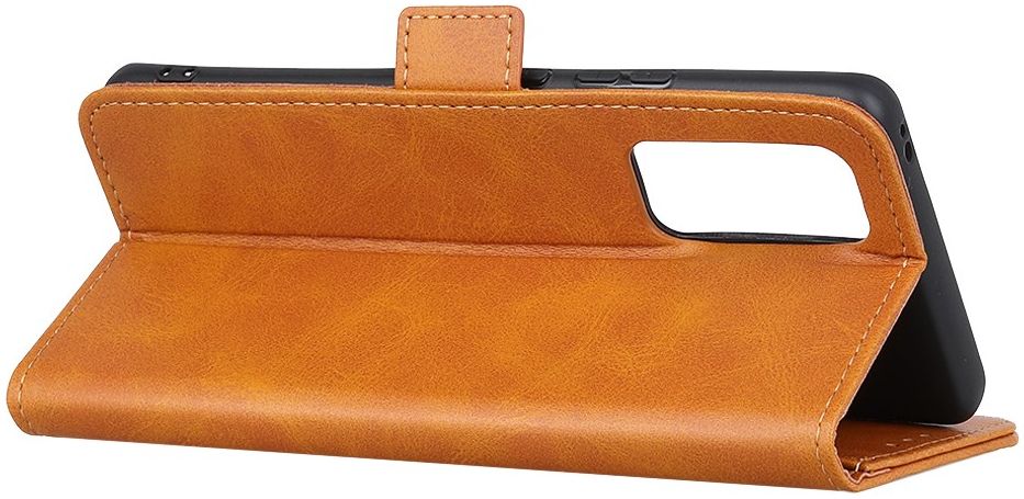Samsung Galaxy Note 20 Hoesje Portemonnee Bruin afbeelding 4