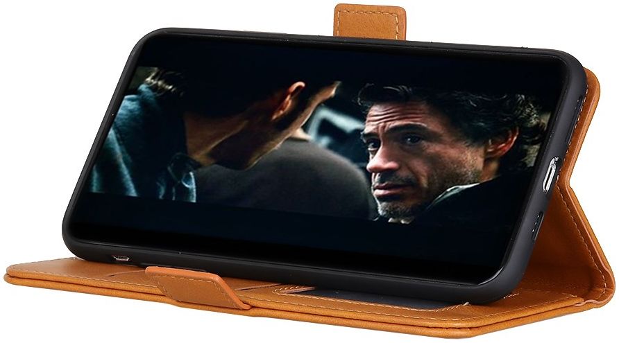 Samsung Galaxy Note 20 Hoesje Portemonnee Bruin afbeelding 6
