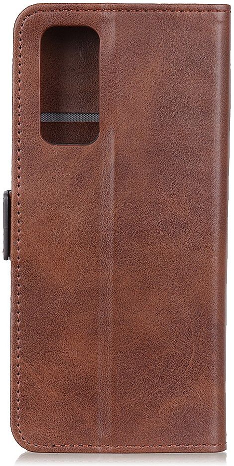 Samsung Galaxy Note 20 Hoesje Portemonnee Donker Bruin afbeelding 3