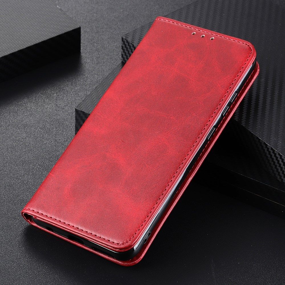 Samsung Galaxy Note 20 Ultra Hoesje Portemonnee Splitleer Rood afbeelding 7