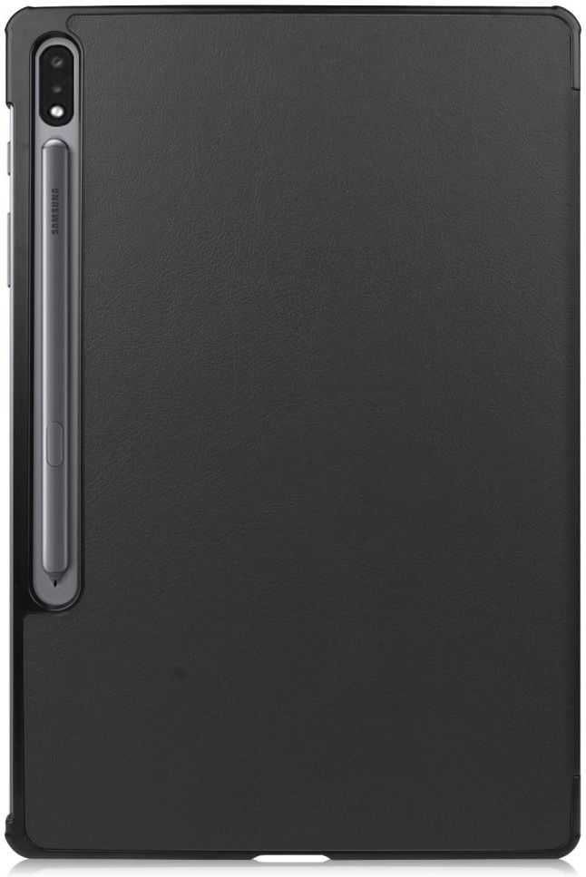 Samsung Galaxy Tab S7 Plus Tri-fold Hoes Zwart afbeelding 9