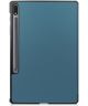 Samsung Galaxy Tab S7 Plus Tri-fold Hoes Groen