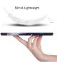 Samsung Galaxy Tab S7 Plus Hoesje Tri-Fold Paars Print