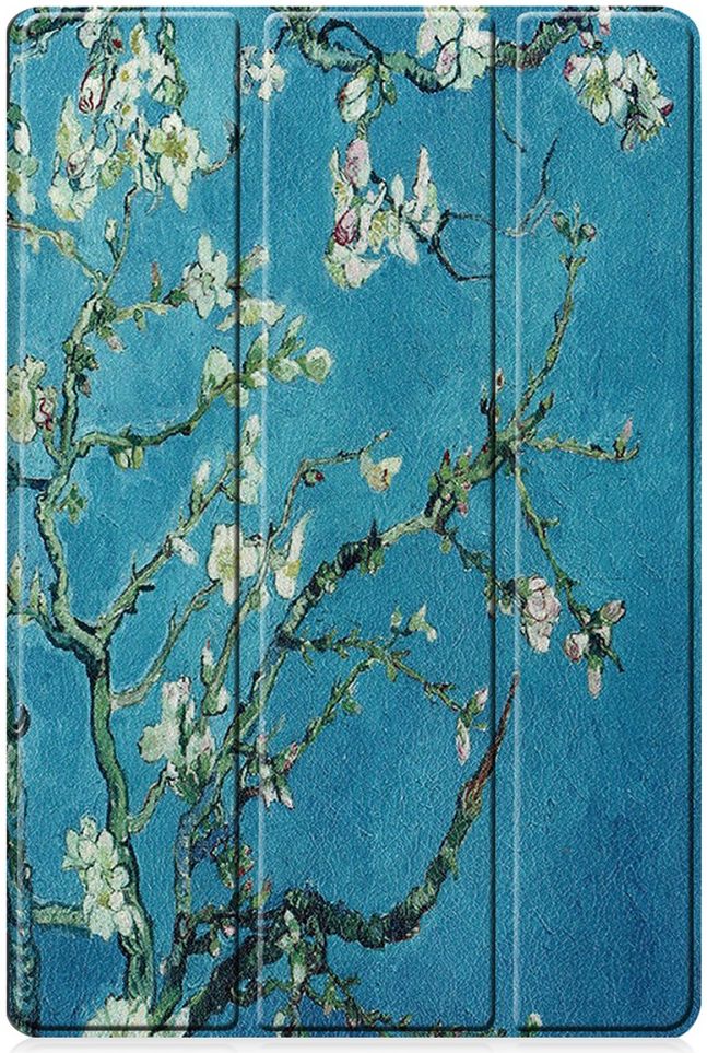 Samsung Galaxy Tab S7 Plus Hoesje Tri-Fold Blossom Print afbeelding 9