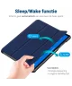 Samsung Galaxy Tab A7 (2020 / 2022) Hoes Tri-fold Book Case Blauw