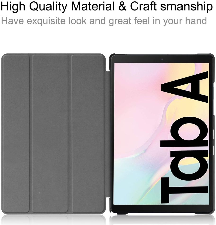 Samsung Galaxy Tab A7 (2020 / 2022) Hoes Tri-fold Book Case Paars afbeelding 5