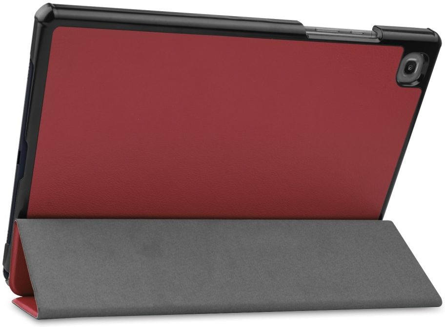 Samsung Galaxy Tab A7 (2020 / 2022) Hoes Tri-fold Book Case Bordeaux afbeelding 6