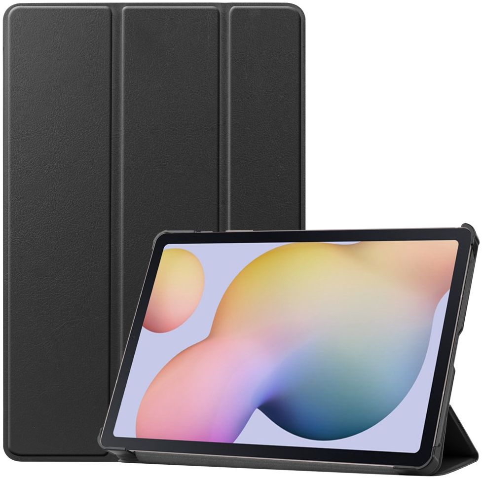 Samsung Galaxy Tab S7 Tri-fold Hoes Zwart afbeelding 1