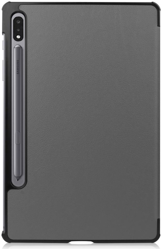 Samsung Galaxy Tab S7 Tri-fold Hoes Grijs afbeelding 8