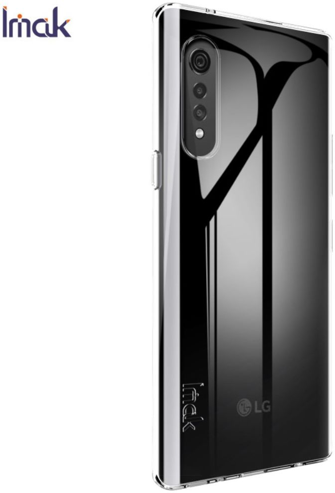 IMAK UX-5 LG Velvet Hoesje Flexibel en Dun TPU Transparant afbeelding 4