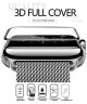 Apple Watch 38MM 2-in-1 Screenprotector 3D Volledig Dekkend Zwart
