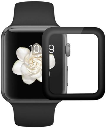 Apple Watch 40MM 2-in-1 Screenprotector 3D Volledig Dekkend Zwart Screen Protectors