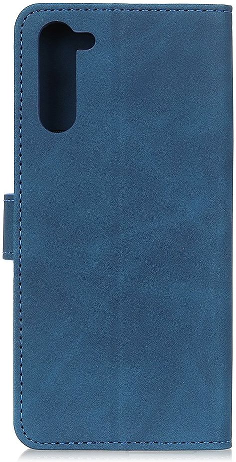 KHAZNEH OnePlus Nord Hoesje Retro Wallet Book Case Blauw afbeelding 3