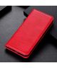 OnePlus Nord Book Case Leather Wallet Case Rood