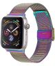 Apple Watch 41MM / 40MM / 38MM Bandje Milanese Staal met Klemsluiting Color