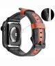 Dux Ducis Casual Apple Watch 41MM / 40MM / 38MM Bandje Textiel Stof Zwart