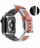 Dux Ducis Casual Apple Watch 41MM / 40MM / 38MM Bandje Textiel Stof Grijs