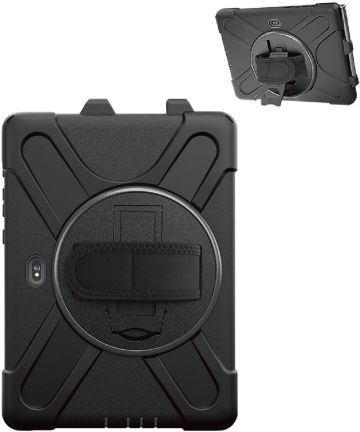 4smarts Rugged GRIP Samsung Galaxy Tab Active Pro Hoes Zwart Hoesjes