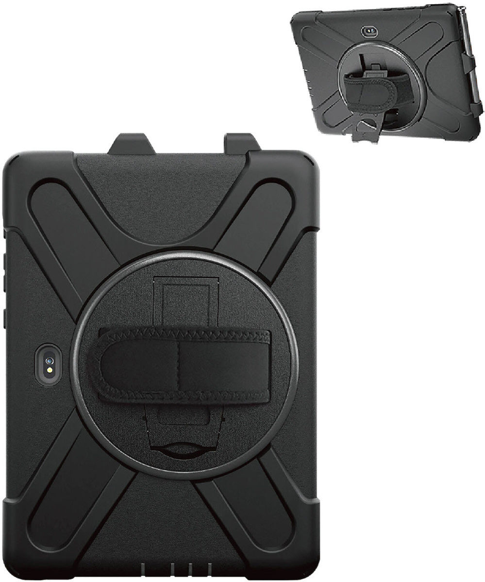 4smarts Rugged GRIP Samsung Galaxy Tab Active Pro Hoes Zwart afbeelding 1